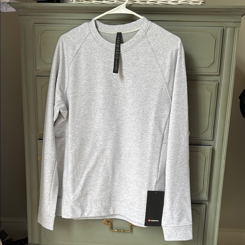 Lululemon Athletica Gray Mock Neck Sweatshirt